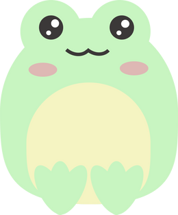 Cute Frog Illustration